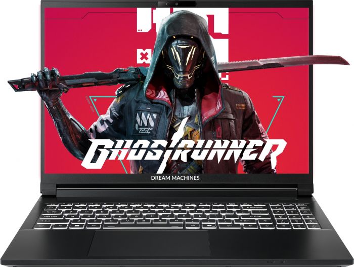 Ноутбук Dream Machines RT5060-15 15.3FHD+ IPS, AMD AI 9 HX 370, 32GB, F1TB, NVD5060-8, DOS, чорний