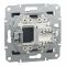 Розетка комп'ютерна RJ45 Schneider Electric, Asfora (антрацит, без рамки)