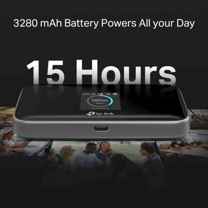 Мобільний Маршрутизатор TP-LINK M7750 N600, 4G/LTE , 3280мА*год