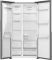Холодильник SBS Gorenje, 179х62х91см, 2 двері, 347(181)л, А+, NF+, Інв., Зона св-ті, диспенсер, Внутр. Диспл, нерж