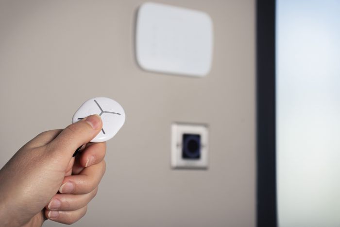 Брелок U-Prox Keyfob B4 White, 4 кнопки, бездротовий, білий