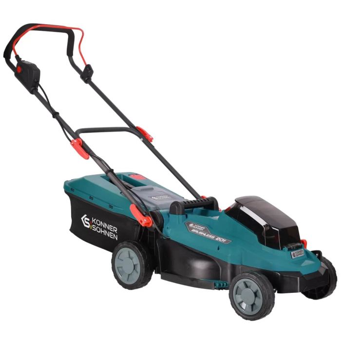 Газонокосарка акумуляторна Konner&Sohnen KS 33LM-20V 20В акб 1х4А·год 33см 30л 25-75мм 14кг
