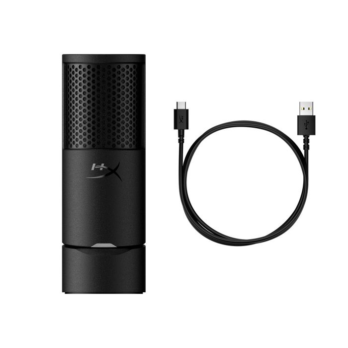 Мікрофон геймінговий HyperX SoloCast 2, Omni, USB-A, 2м, NGenuity, чорний