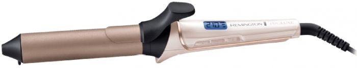 Плойка Remington ProLuxe, 54Вт, темп.режимів-11, D -32mm, 120-210С, дисплей, кераміка, рожево- золотий