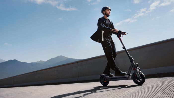 Електросамокат Segway-Ninebot MAX G3 E, сірий
