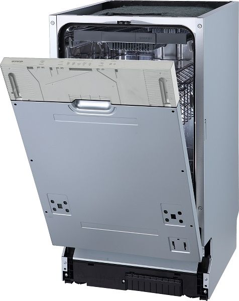 Посудомийна машина Gorenje вбудовувана, 11компл., E, 45см, 3й кошик, білий