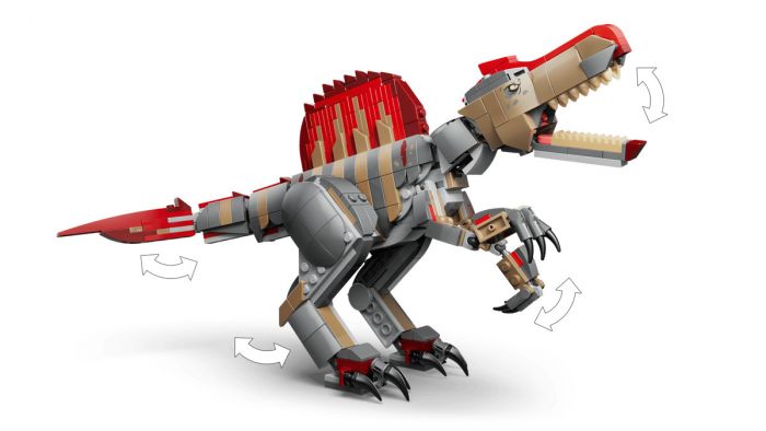Конструктор LEGO Jurassic World  Втеча спинозавра