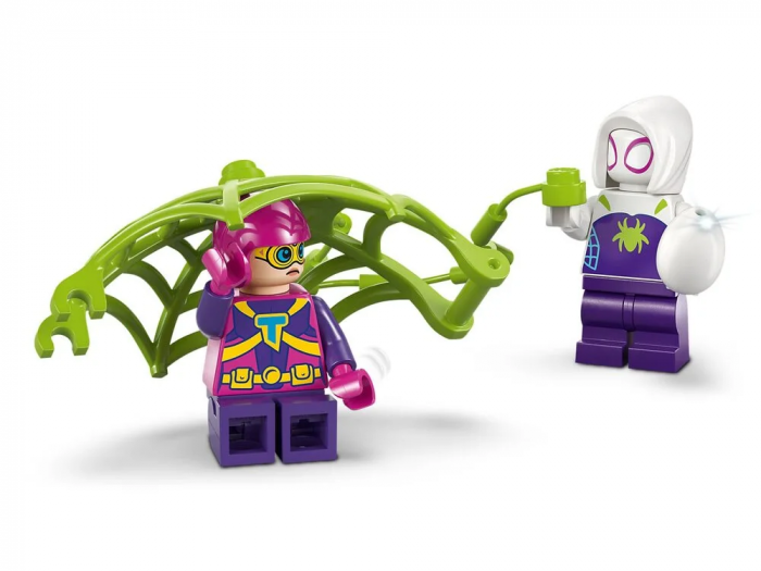 Конструктор LEGO Spidey Битва Павука та раптора Гоббі у штаб-будинку на дереві