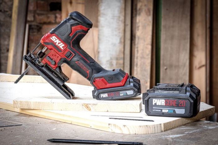 Лобзик акумуляторний SKIL 3440 CA Compact безщітковий 20В 1х2.5А·год 3500об·хв хід 23мм 1.5кг