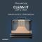 Пилосос Rowenta миючий Clean It Hot & Cold, 1150Вт, конт пил -1,5л, вода -2,3л, 13500 Па, 4 насадки, чорно-золотий