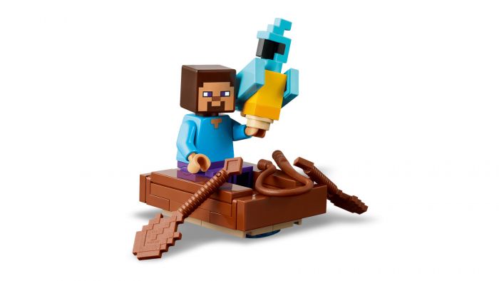 Конструктор LEGO Minecraft Будинок з вибухівки в джунглях