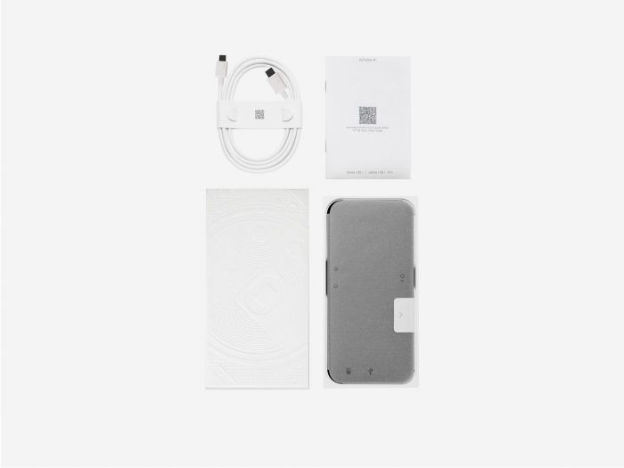 Смартфон Nothing Phone (3a) 5G 6.77" 8/128ГБ, 2SIM, 5000мА•год, білий