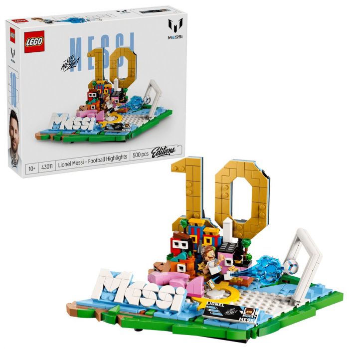 Конструктор LEGO Editions Football Ліонель Мессі — найкращі моменти футбольних матчів