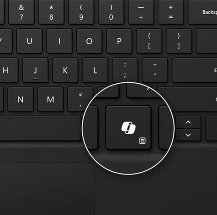 Клавіатура для планшета Surface Pro 8 - 10 та Pro X, UKR/ENG, чорна