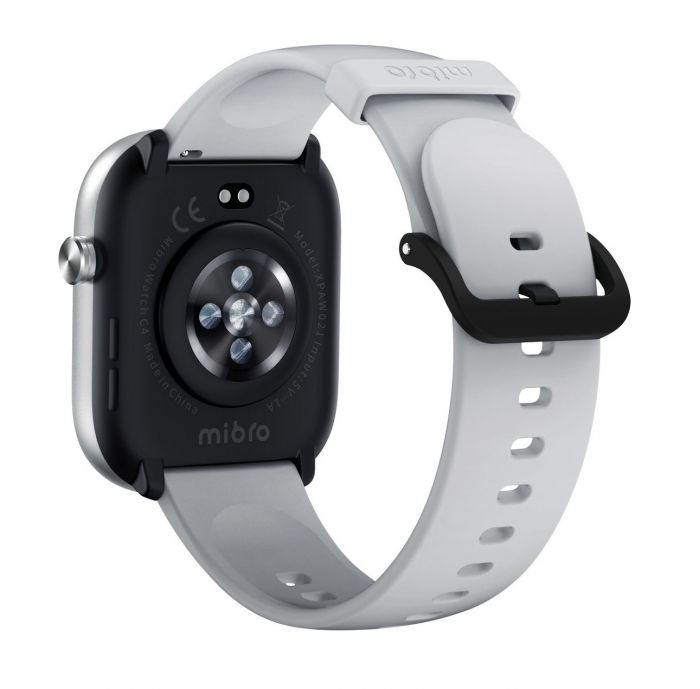 Смарт-годинник Mibro C4 51мм, 2.01", 240x296, BT 5.3, 2 ATM, сріблястий