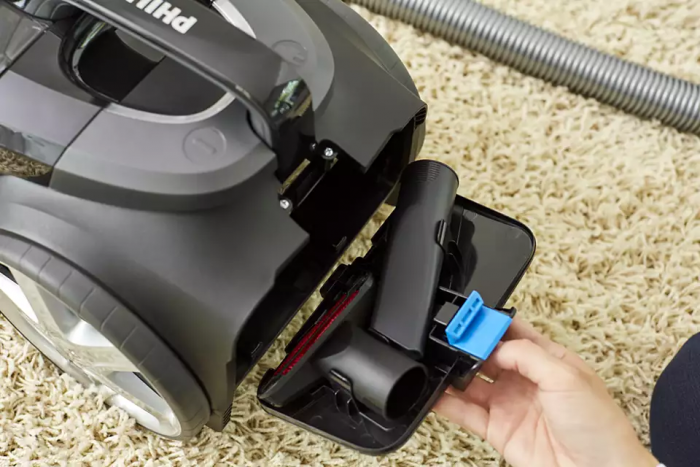 Пилосос Philips контейнерний 7000 series, 900Вт, конт пил -2л, НЕРА, турбощітка, синій