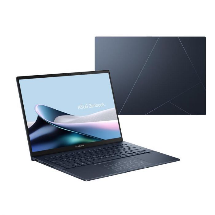 Ноутбук ASUS Zenbook A14 UX3405CA-QL290 14" WUXGA Touch OLED, Intel Ultra 9 285H, 32GB, F1TB, UMA, NoOS, Блакитний