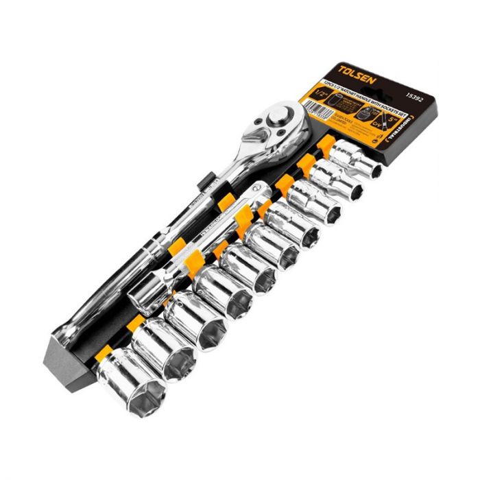 Набір торцевих головок Tolsen, 1/2", 12шт, CrV
