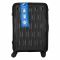 Набір валіз 2E, M7979, поліпропілен, (L+M+S), блискавка anti theft, 4 колеса, кодовий замок, чорний