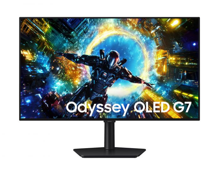 Монітор Samsung 32"Odyssey Gaming G73SH 2xHDMI, DP, OLED, 3840x2160, 165Hz, 0.3ms, CURVED