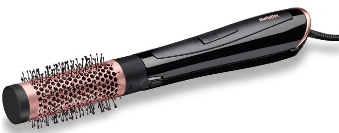 Фен-щітка Babyliss Perfect Finish, 1000Вт, 2 режими, іоніз-я, хол. обдув, кераміка, чорний