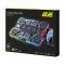Підставка для ноутбука 2E GAMING CPG-011, до 17.3", 1xUSB-A, 1xUSB-C, LCD, RGB, чорний