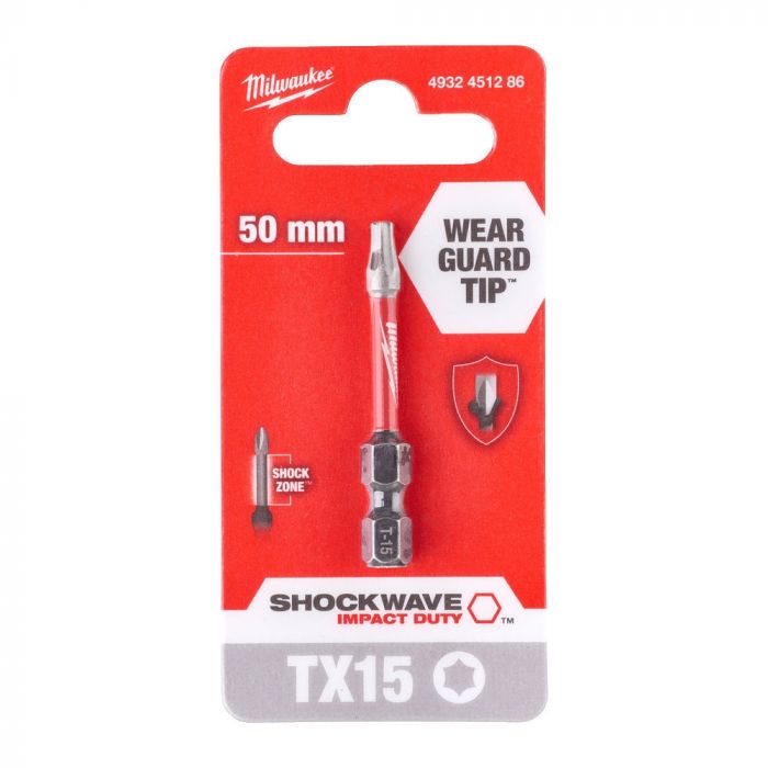 Біта Milwaukee Shockwave, Torx T15х50мм