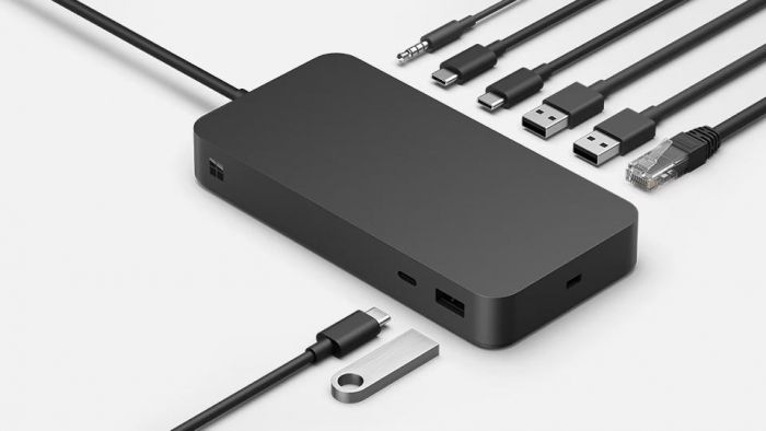 Док-станція із зарядним пристроєм Microsoft Docking Station 165 W - Thunderbolt 4