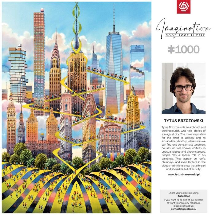 Пазл GoodLoot Imagination: Tytus Brzozowski New York 1000 ел.