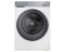 Пральна машина Haier фронтальна, 9кг, 1400, B, 45.2см, дисплей, пара, інвертор, люк сірий, прямий привід, білий