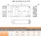Блок розподільчий EDBJ-1x70-4x25/B (192A, 1000V AC/1500V DC, IN: 1x70, OUT: 4x25, чорний)