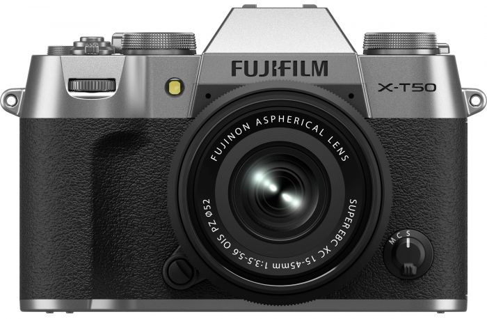 Цифр. фотокамера Fujifilm X-T50 + XC 15-45mm F3.5-5.6 Kit  Silver
