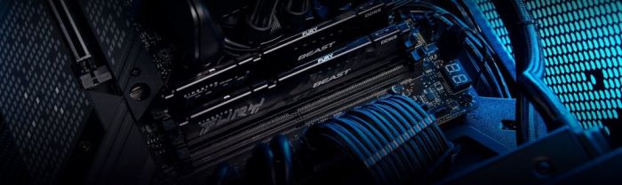 Пам'ять ПК Kingston DDR4 32GB KIT   (8GBx4) 3200 FURY Beast