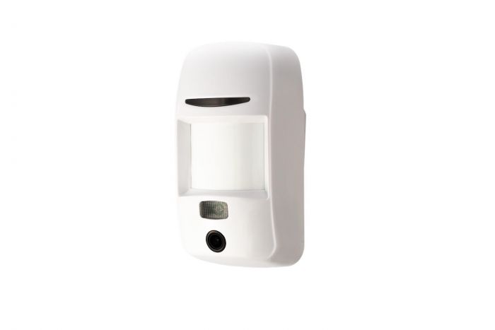 Датчик руху з камерою фото за запитом U-Prox PIR Cam White, бездротовий, білий