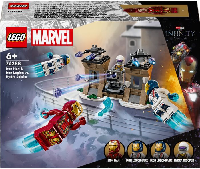 Конструктор LEGO Marvel Залізна Людина і Залізний легіон проти солдата Гідри
