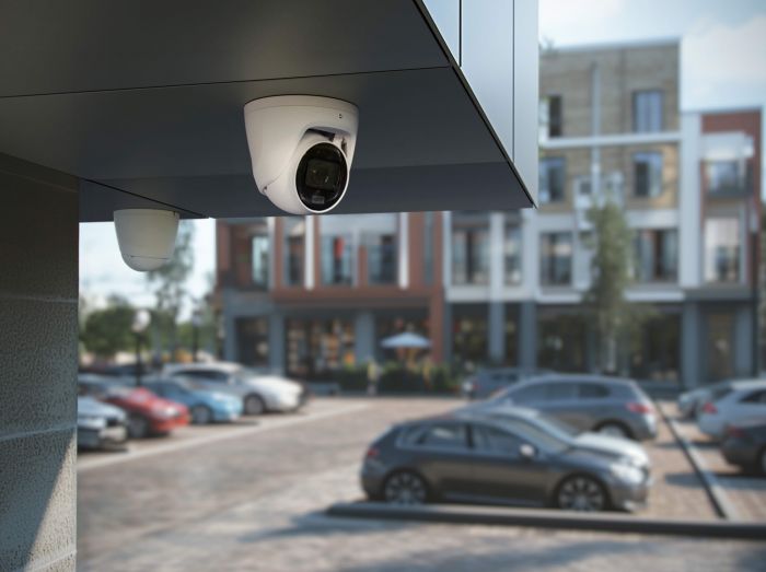 IP-камера дротова Ajax TurretCam HLVF 8 MP White, 2.8–12 мм, PoE, True WDR, IP67, ІЧ 60 м, LED 40 м, аудіо, кут огляду 31° до 111°, вулична, біла, 126283.197.WH1