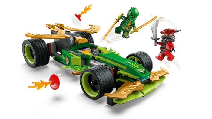 Конструктор LEGO Ninjago Автомобіль для перегонів Лойда з інерційним двигуном