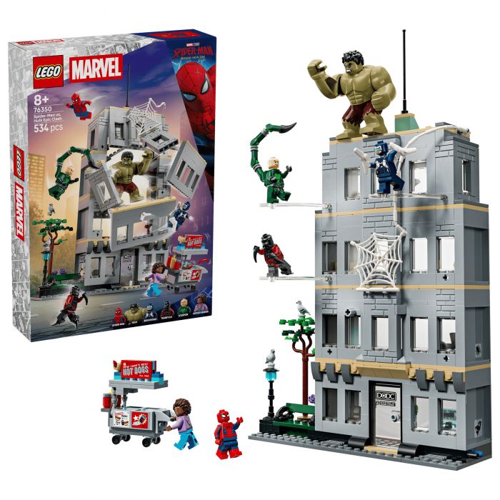 Конструктор LEGO Super Heroes  Епічна сутичка Людини-Павука проти Халка