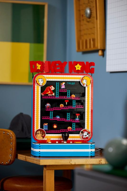 Конструктор LEGO Super Mario Аркадна гра Donkey Kong