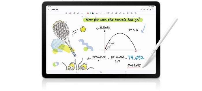 Планшет Samsung Galaxy Tab S10 Lite (X400) 10.9" 8ГБ, 256ГБ, 8000мА•год, Android, сірий