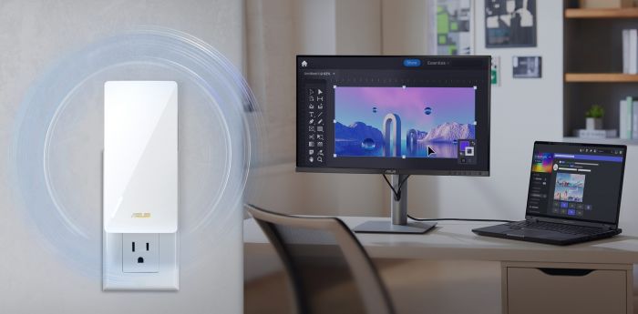 Розширювач покриття WiFi ASUS RP-BE58 AX3000 1xGE LAN, MESH EU