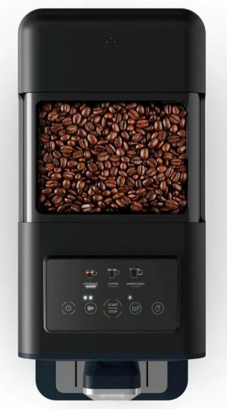 Кавомашина Krups My Coffee 1.5л, зерно, ОLED дисплей, авторецептів - 3, метал, чорний
