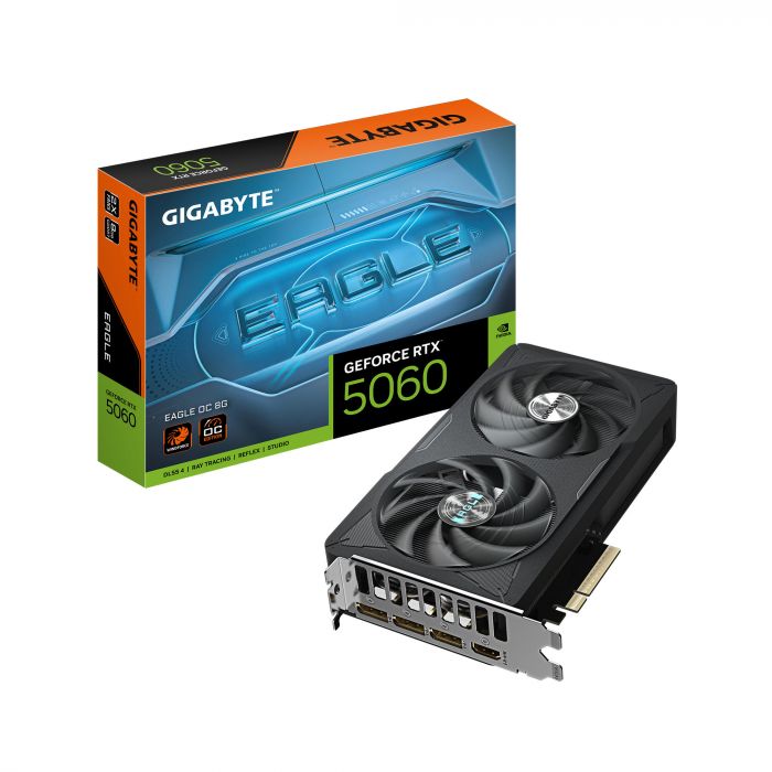 Відеокарта GIGABYTE GeForce RTX 5060 8GB GDDR7 EAGLE OC