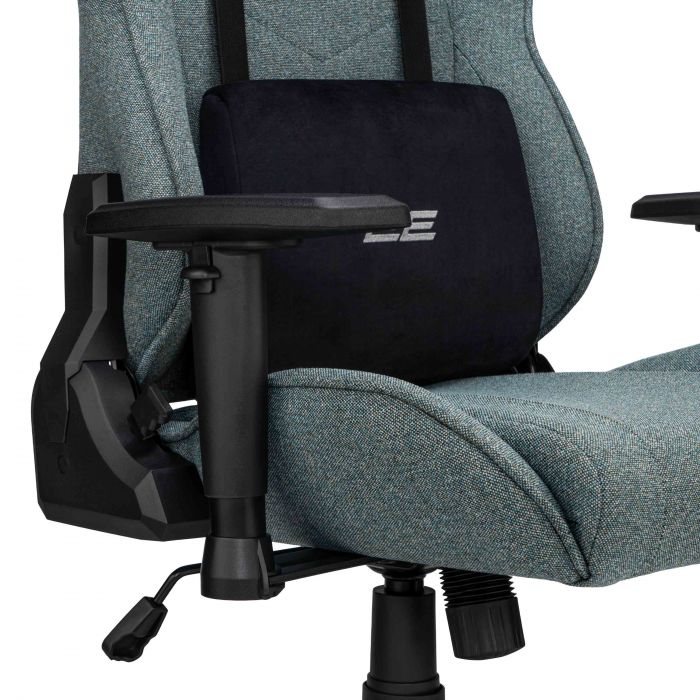 Крісло 2E GAMING BUSHIDO Lite, тканина, 2D-Armrests, зелений темний
