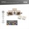 Модуль DIGITUS Keystone САТ 6А RJ45, STP, compact, 24 шт.