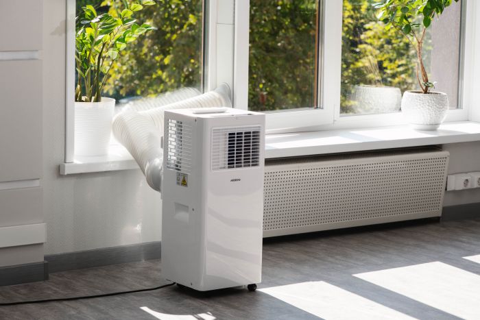 Кондиціонер мобільний ARDESTO CoolFlex 25м2 on/off 9000BTU 2.5кВт A/- R290 білий