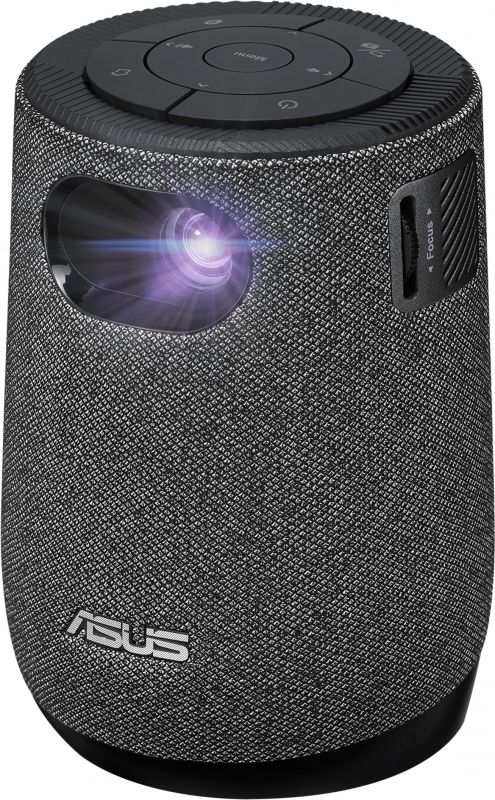 Проєктор портативний Asus ZenBeam LATTE L1 HD, 300 lm, LED, 1.2, WiFi, BT, Aptoide