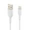 Кабель Belkin USB-A > USB-C заряджання/синхронізації 15Вт, 1м, PVC, білий