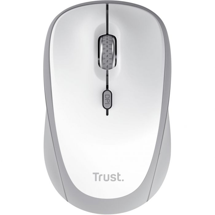 Миша Trust Yvi+ Compact Multi-Device, WL/BT/USB-A, білий