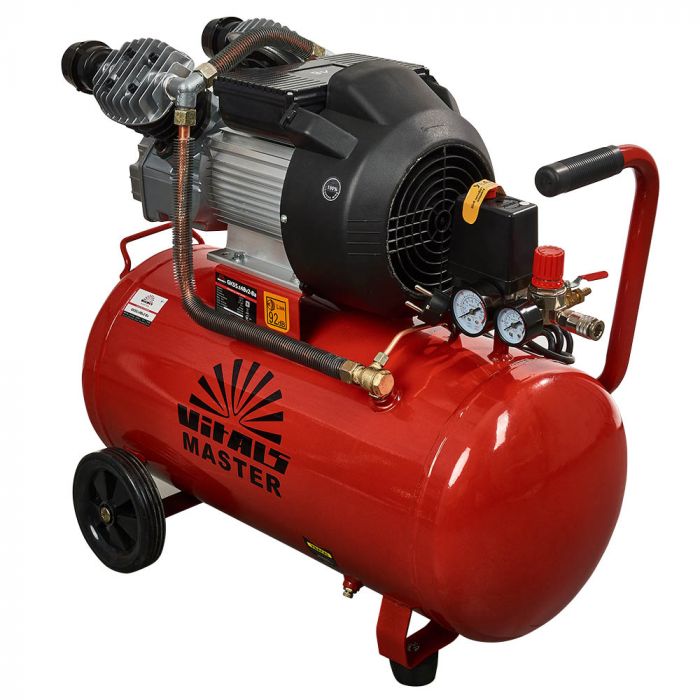 Компресор повітряний Vitals Master GK55.t48v2-8a, 2200Вт, 50л, 3800л/хв, 8бар, 37.3кг